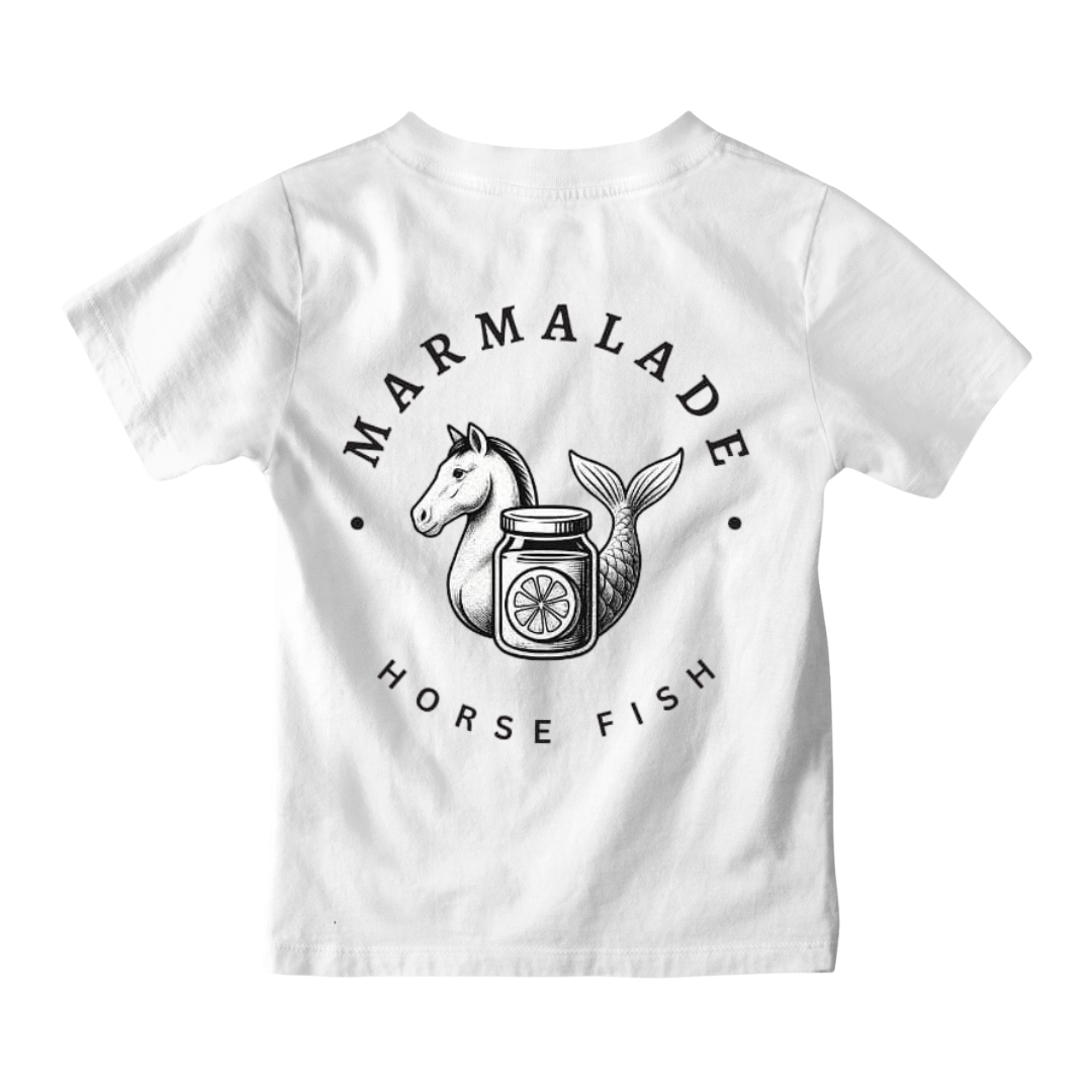 ORIGINAL WHITE MARMALADE HORSE FISH UNISEX T-SHIRT